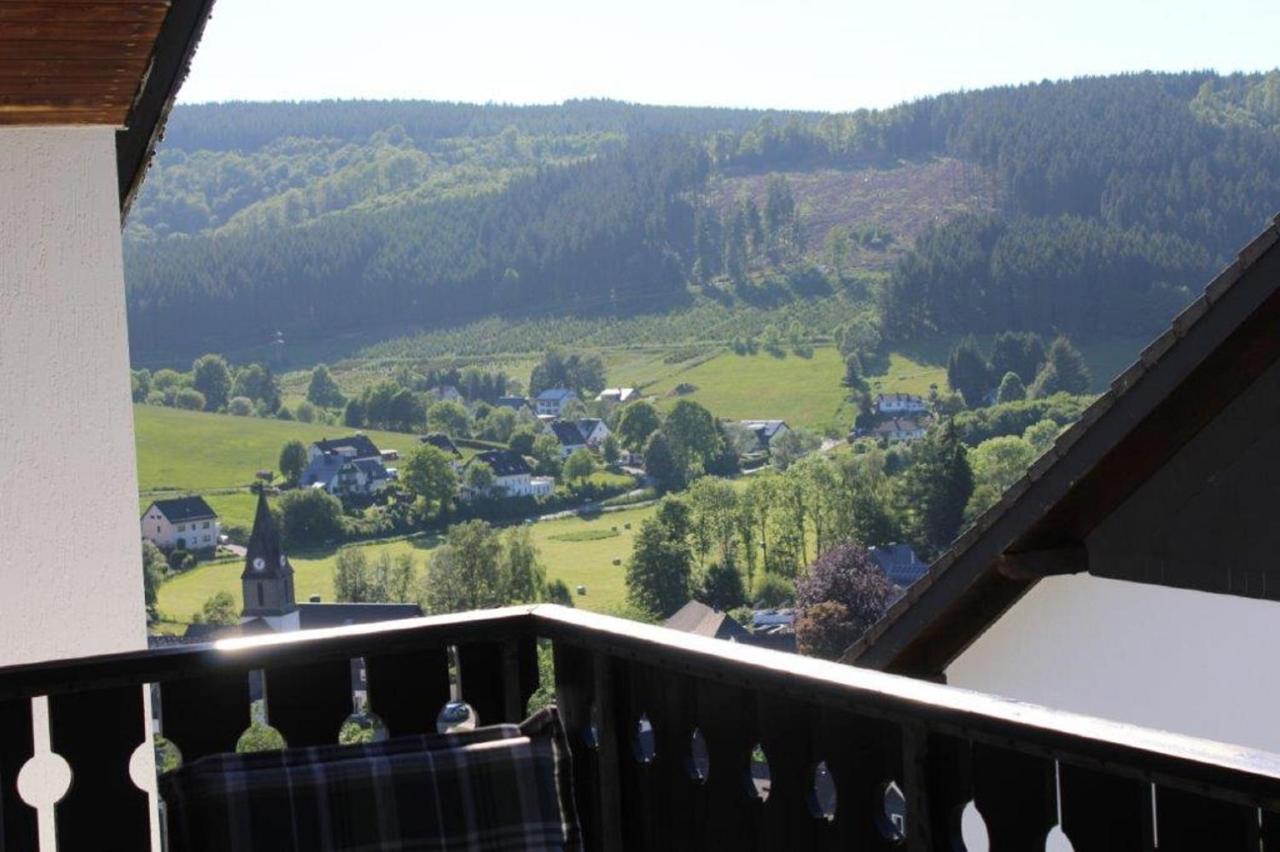 Ferienwohnung Frieda Mit Ueberdachtem Balkon Winterberg Bagian luar foto